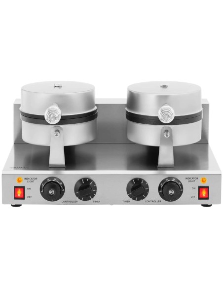Vaflinė širdelės formos dviguba dia. 2 x 180 mm 2 x 1000 W Vaflinė širdelės formos dviguba dia. 2 x 180 mm 2 x 1000 W