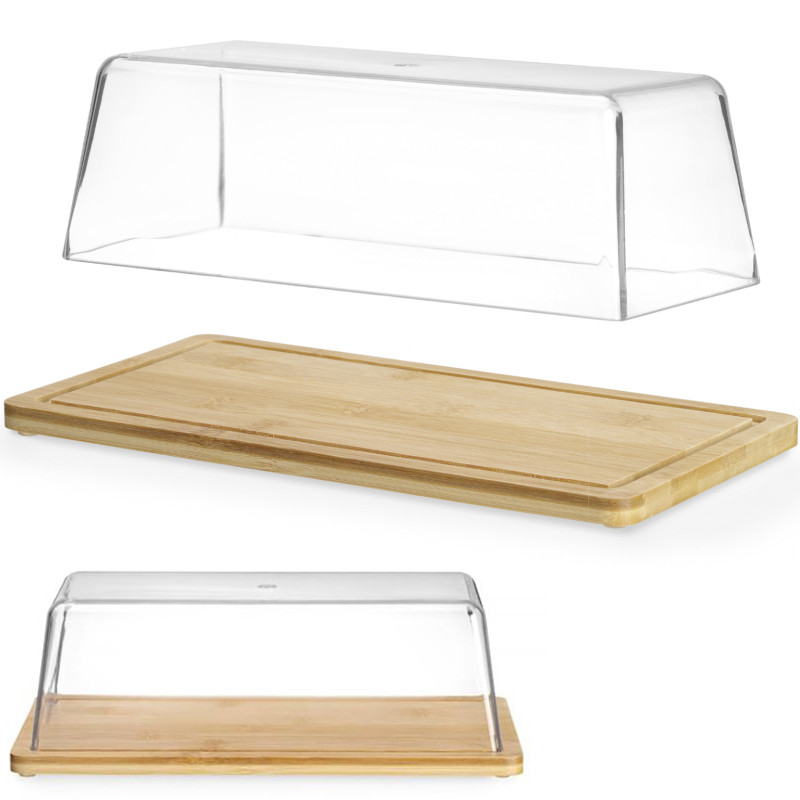 Bambuko švediškas stalas su dangteliu 320 x 160 x 110 mm - Hendi 523841
