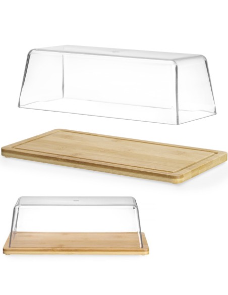 Bambuko švediškas stalas su dangteliu 320 x 160 x 110 mm - Hendi 523841 Bambuko švediškas stalas su dangteliu 320 x 160 x 110 mm - Hendi 523841