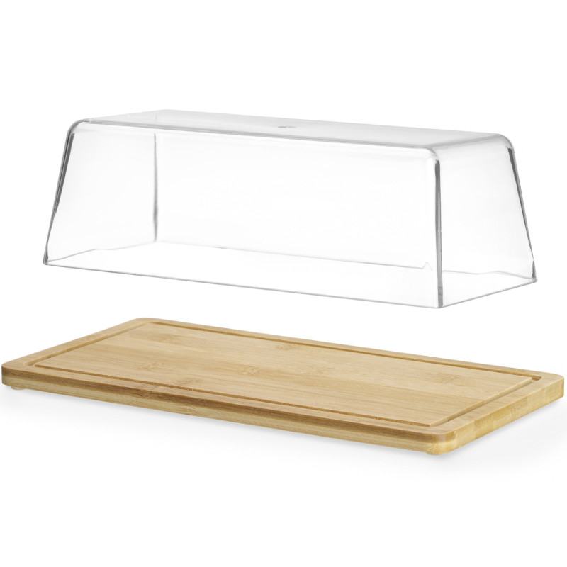 Bambuko švediškas stalas su dangteliu 320 x 160 x 110 mm - Hendi 523841