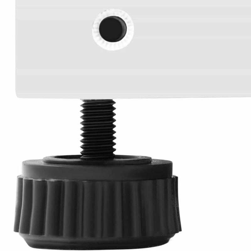 Plieninis gastronominis šaldytuvas su 4 lentynomis 590 l 228 W - baltas