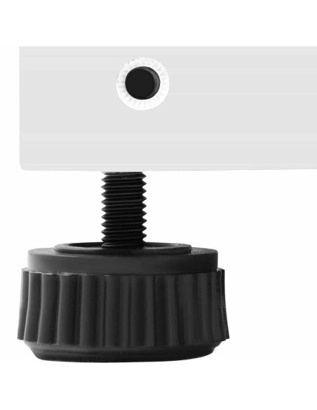 Plieninis gastronominis šaldytuvas su 4 lentynomis 590 l 228 W - baltas