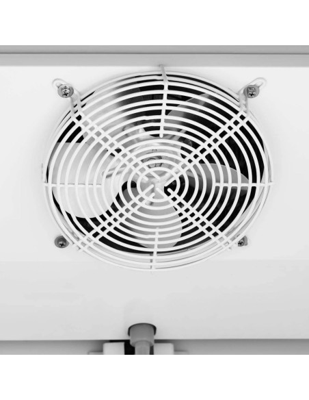 Plieninis gastronominis šaldytuvas su 4 lentynomis 590 l 228 W - baltas