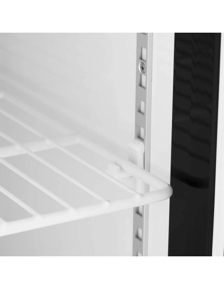 Plieninis gastronominis šaldytuvas su 4 lentynomis 590 l 228 W - baltas