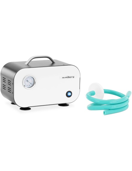 Laboratorinis vakuuminis siurblys su manometru be alyvos 30 l/min 50 W Laboratorinis vakuuminis siurblys su manometru be alyvos 30 l/min 50 W