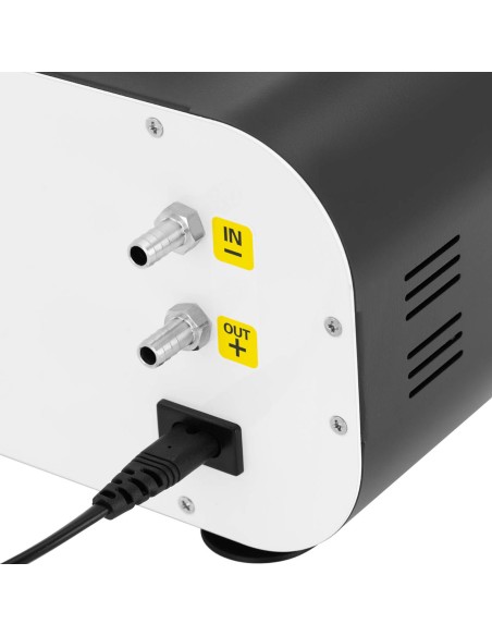Laboratorinis vakuuminis siurblys su manometru be alyvos 30 l/min 50 W Laboratorinis vakuuminis siurblys su manometru be alyvos 30 l/min 50 W