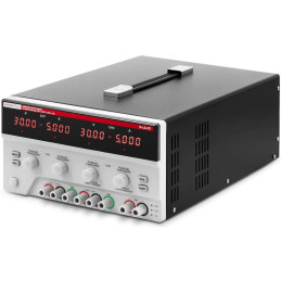 Serviso laboratorijos maitinimo šaltinis 0-30 V 0-5 A 2x 150 W LED USB LAN RS234