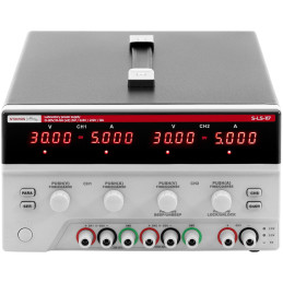 Serviso laboratorijos maitinimo šaltinis 0-30 V 0-5 A 2x 150 W LED USB LAN RS234