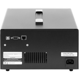Serviso laboratorijos maitinimo šaltinis 0-30 V 0-5 A 2x 150 W LED USB LAN RS234