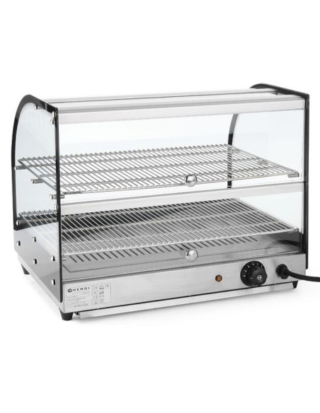 Šildomas vitrinas karštiems patiekalams eksponuoti 2 x GN1/1 400W - Hendi 273999 Šildomas vitrinas karštiems patiekalams eksponuoti 2 x GN1/1 400W - Hendi 273999