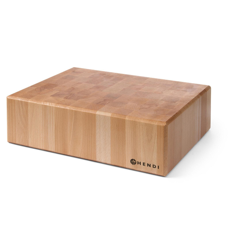Buko medinė mėsinė trinkelė H 200 mm - Hendi 505649