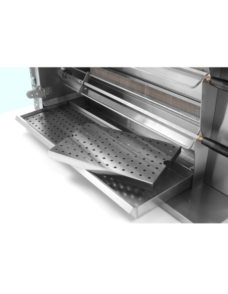 Dujinė kepsninė 8-10 viščiukų 9,4 kW gamtinių dujų LPG PB - Hendi 226063