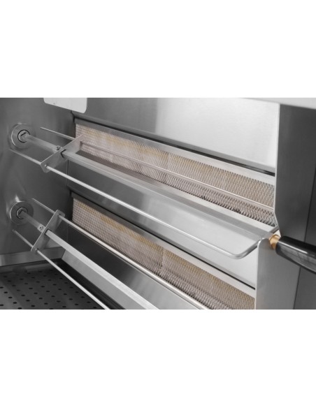 Dujinė kepsninė 8-10 viščiukų 9,4 kW gamtinių dujų LPG PB - Hendi 226063