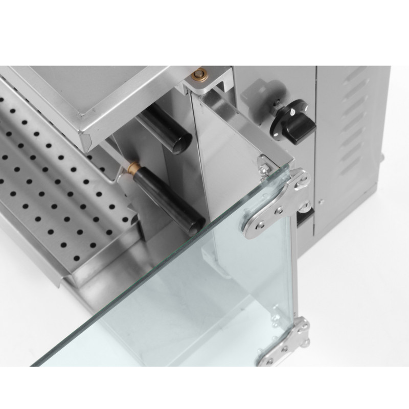 Dujinė kepsninė 8-10 viščiukų 9,4 kW gamtinių dujų LPG PB - Hendi 226063