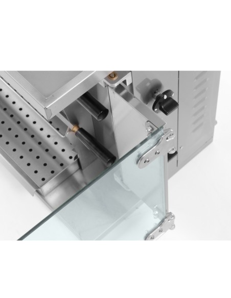 Dujinė kepsninė 8-10 viščiukų 9,4 kW gamtinių dujų LPG PB - Hendi 226063