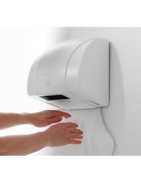 Automatinis elektrinis rankų džiovintuvas 1500W - Hendi 221808 Automatinis elektrinis rankų džiovintuvas 1500W - Hendi 221808