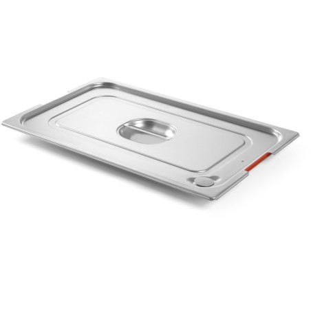 Dangtis GN konteineriui Profi Line su silikonine tarpine ir išpjova GN1/1 rankenoms 530x325mm plienas - Hendi 804308 Dangtis GN konteineriui Profi Line su silikonine tarpine ir išpjova GN1/1 rankenoms 530x325mm plienas - Hendi 804308
