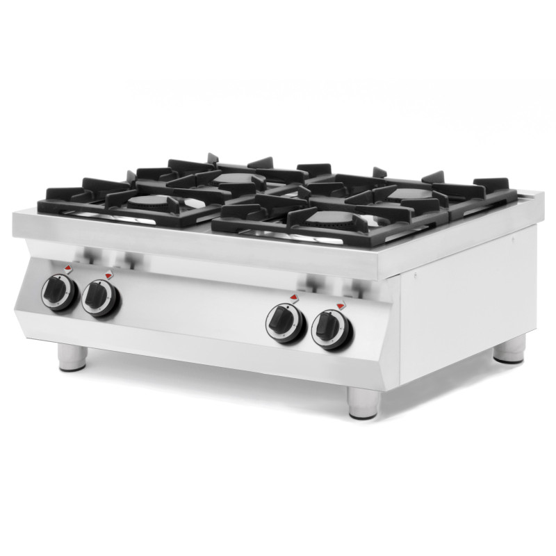 4 degiklių dujinė viryklė Kitchen Line 2x 6kW 2x 3,5kW Hendi 227381 4 degiklių dujinė viryklė Kitchen Line 2x 6kW 2x 3,5kW Hendi 227381