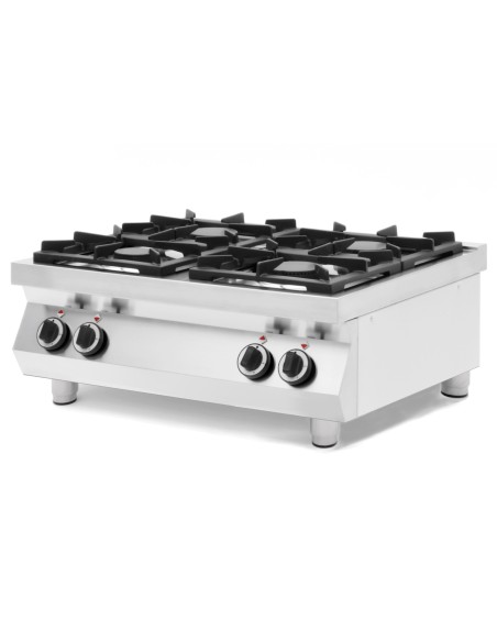 4 degiklių dujinė viryklė Kitchen Line 2x 6kW 2x 3,5kW Hendi 227381 4 degiklių dujinė viryklė Kitchen Line 2x 6kW 2x 3,5kW Hendi 227381