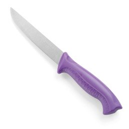 HACCP mėsininko virtuvinis peilis alergiškiems žmonėms 280mm - violetinis - HENDI 842478