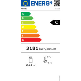 Šaldoma konditerijos vitrina su 3 lentynomis LED 650L mobilusis