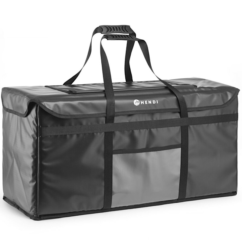 Termo pristatymo krepšys maistui transportuoti 16 priešpiečių dėžučių 70 x 29 x 35 cm - Hendi 709788