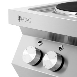 6 lėkščių elektrinė viryklė reguliuojamas skersmuo. 22 cm 6 x 2600 W 400 V ITALIJA