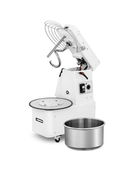 Spiralinis tešlos maišytuvas su išimamu dubeniu 22 l 56 kg/h 750 W ITALIJA Spiralinis tešlos maišytuvas su išimamu dubeniu 22 l 56 kg/h 750 W ITALIJA