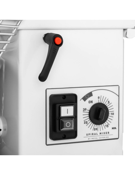 Spiralinis tešlos maišytuvas su išimamu dubeniu 22 l 56 kg/h 750 W ITALIJA Spiralinis tešlos maišytuvas su išimamu dubeniu 22 l 56 kg/h 750 W ITALIJA