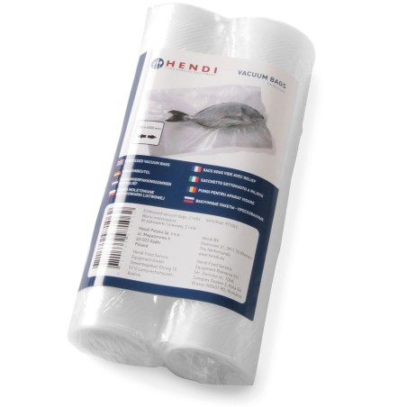Riebaluoti vakuuminiai maišeliai strypų sandarikliams 200x6000 mm 2 RITINIAI - Hendi 297469