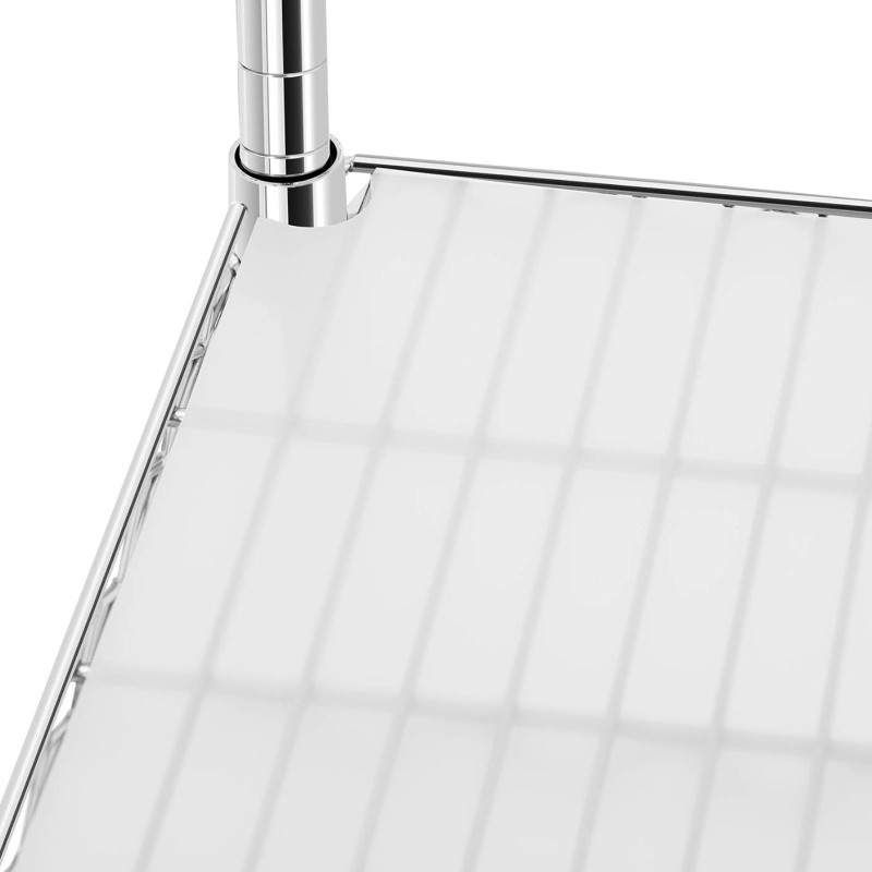 Vielos dirbtuvių stelažas 4 lentynos + 4 kilimėliai iki 1 t 1000 kg 120x60x180 cm