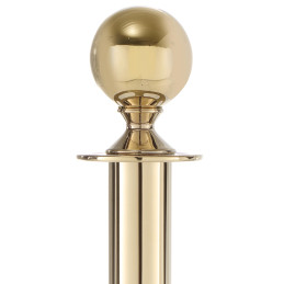 Auksinio plieno tvoros stulpas be pagrindo, aukštis 93cm - Hendi 810439