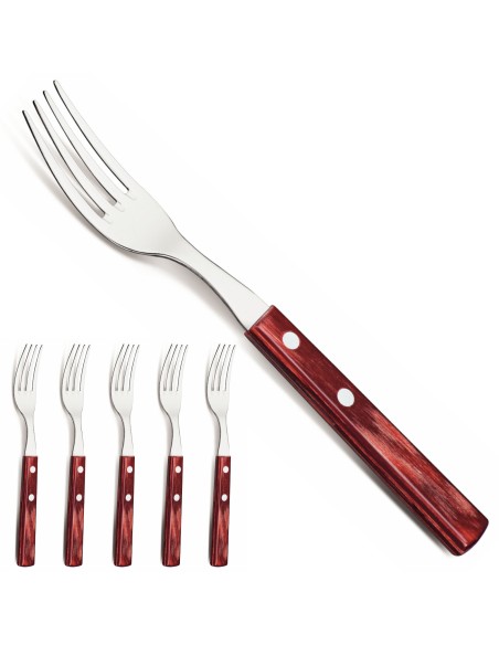 Churrasco picos kepsnių šakutė, 6 vnt., ilgis 200 mm