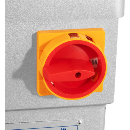 Tešlos spiralinis maišytuvas su fiksuotu dubeniu 23 L 1300 W