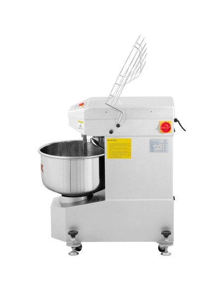 Tešlos spiralinis maišytuvas su fiksuotu dubeniu 23 L 1300 W Tešlos spiralinis maišytuvas su fiksuotu dubeniu 23 L 1300 W