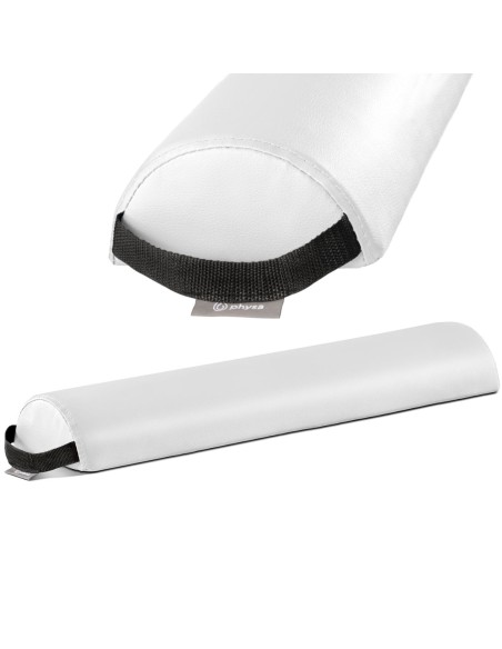 Reabilitacinis juosmens volelis mankštiniam masažui su rankena 64,5 x 15 x 7,5 cm baltas Reabilitacinis juosmens volelis mankštiniam masažui su rankena 64,5 x 15 x 7,5 cm baltas