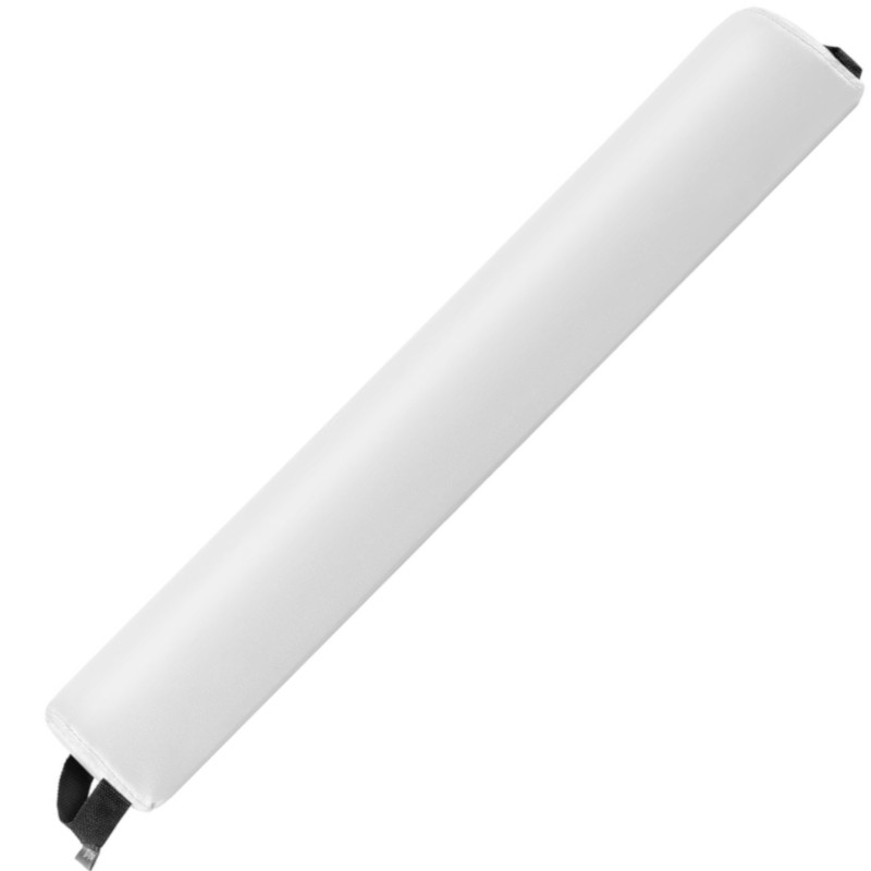 Reabilitacinis juosmens volelis mankštiniam masažui su rankena 64,5 x 15 x 7,5 cm baltas