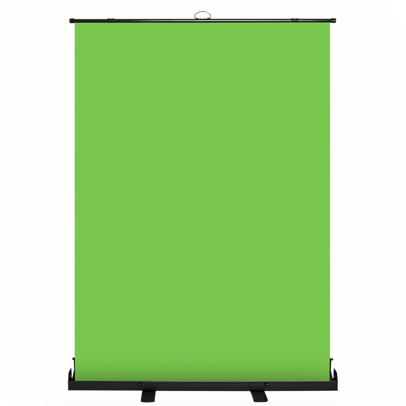 Fotografinis fonas GREEN SCREEN nešiojamos išskleidžiamos grindys 153,8x199 cm