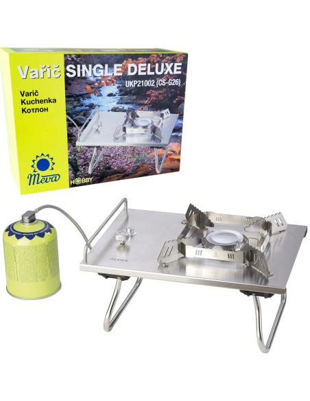 Dujinė stovyklavietė SINGLE DELUXE 5kW Dujinė stovyklavietė SINGLE DELUXE 5kW
