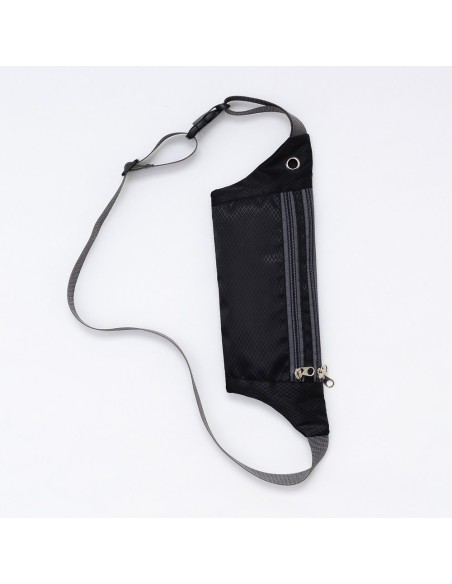 Juosmens maišelis su bėgimo diržu telefono dėklui su ausinių lizdu