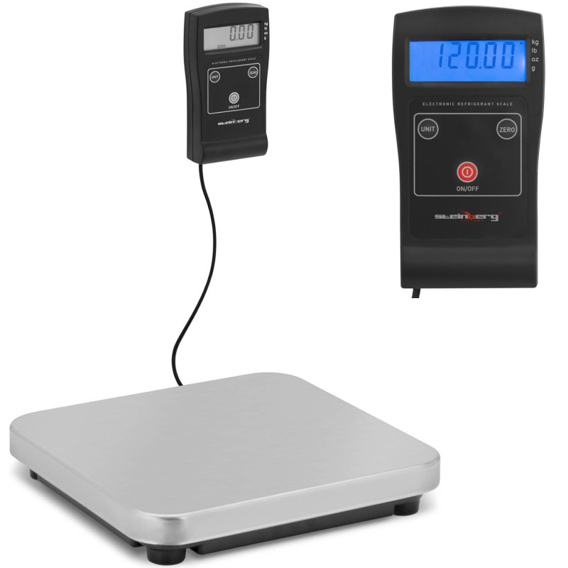 Elektroninės šaltnešio svarstyklės oro kondicionieriaus šaldymo LCD 120 / 0,02 kg