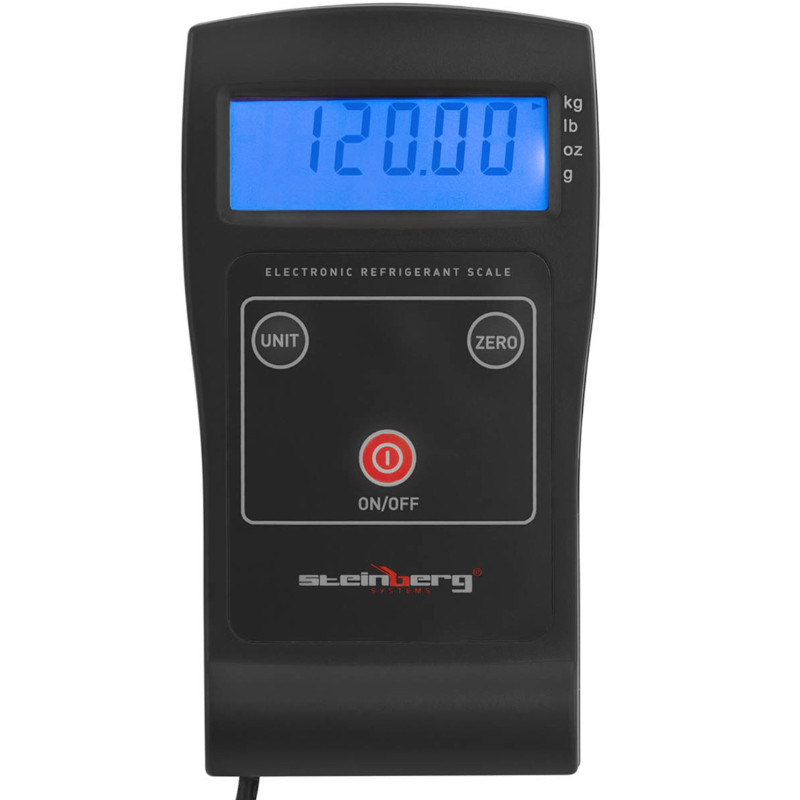 Elektroninės šaltnešio svarstyklės oro kondicionieriaus šaldymo LCD 120 / 0,02 kg