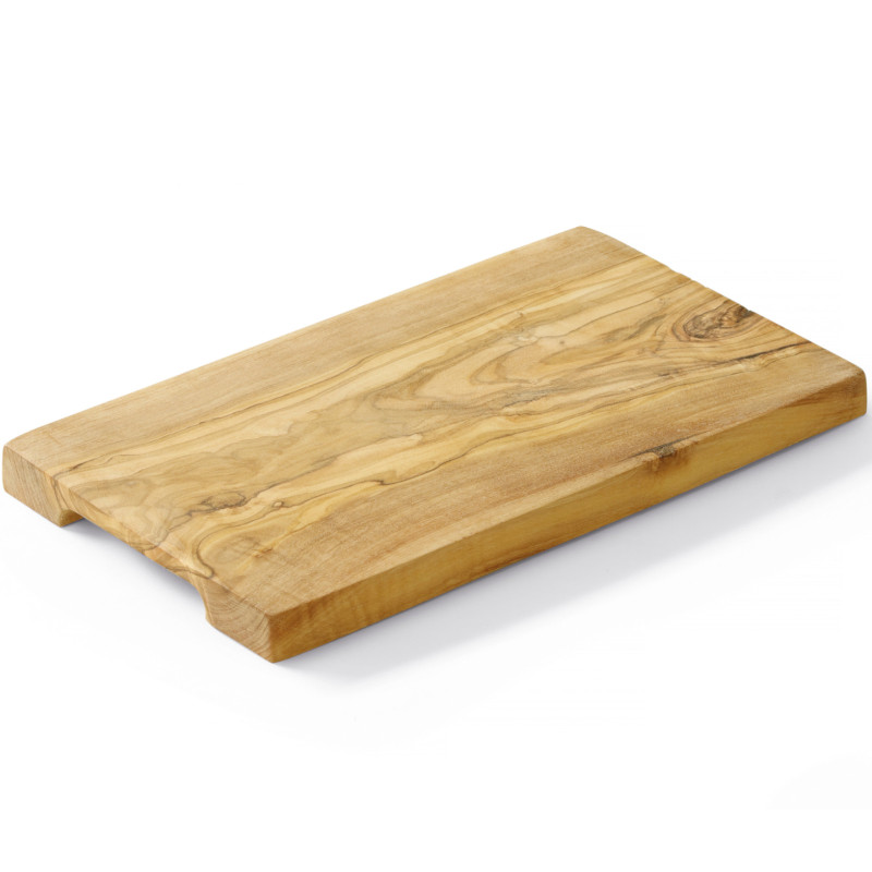 Stačiakampė alyvmedžio serviravimo lenta 250 x 150 x 18 mm - Hendi 505168