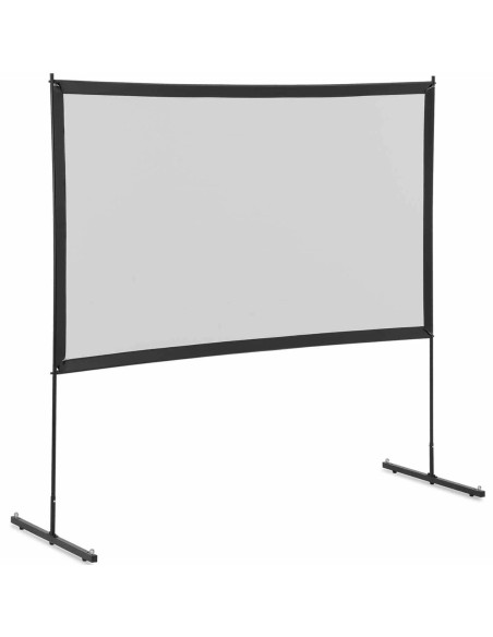 Nešiojamas grindų projekcinis ekranas 84'' 186 x 105 cm 16:9 Nešiojamas grindų projekcinis ekranas 84'' 186 x 105 cm 16:9