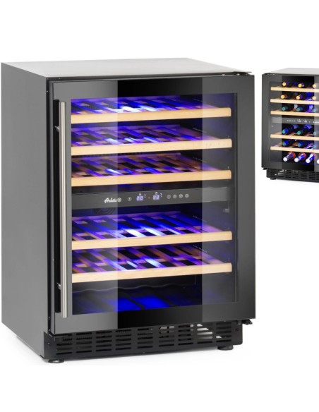 Dviejų zonų vyno šaldytuvas 46 buteliams 133 l 90 W