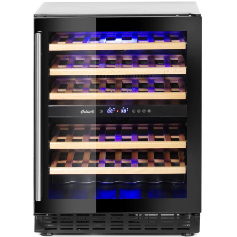 Dviejų zonų vyno šaldytuvas 46 buteliams 133 l 90 W