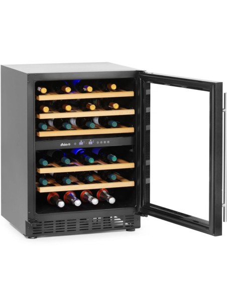 Dviejų zonų vyno šaldytuvas 46 buteliams 133 l 90 W