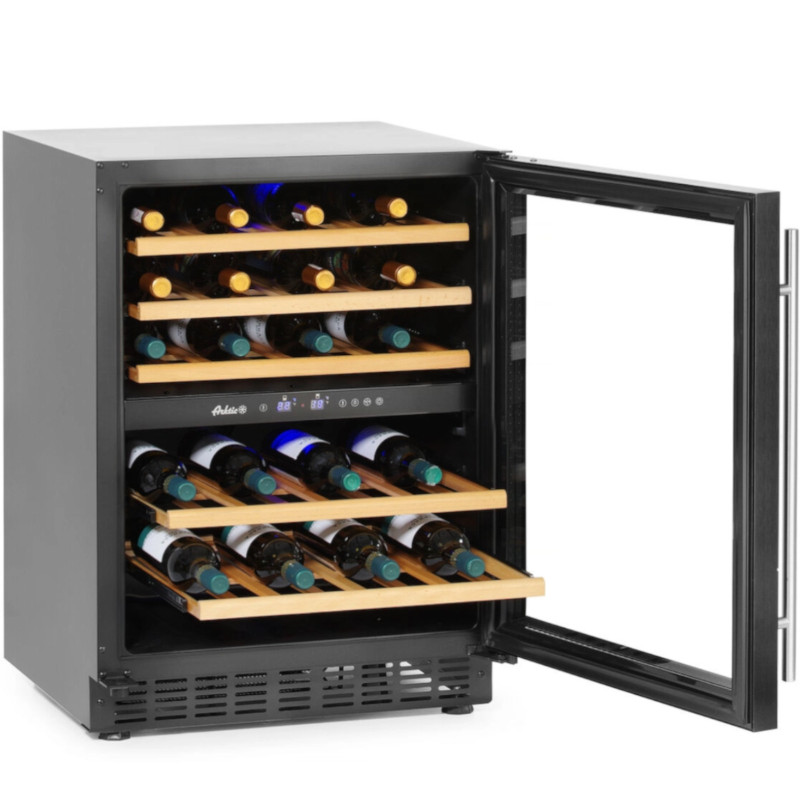Dviejų zonų vyno šaldytuvas 46 buteliams 133 l 90 W
