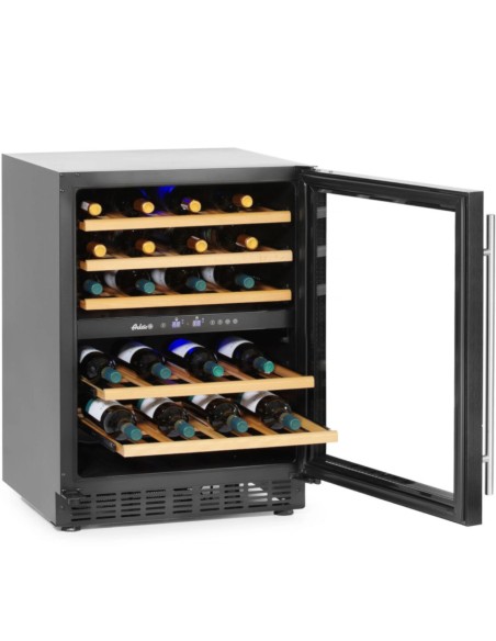 Dviejų zonų vyno šaldytuvas 46 buteliams 133 l 90 W