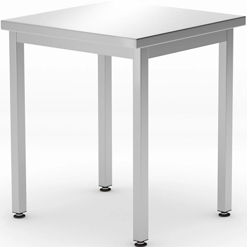 Centrinis plieninis stalviršio stalas Budget Line 600 x 600 x 850 mm - Hendi 817056 Centrinis plieninis stalviršio stalas Budget Line 600 x 600 x 850 mm - Hendi 817056